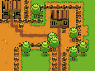 Harvest Moon village
